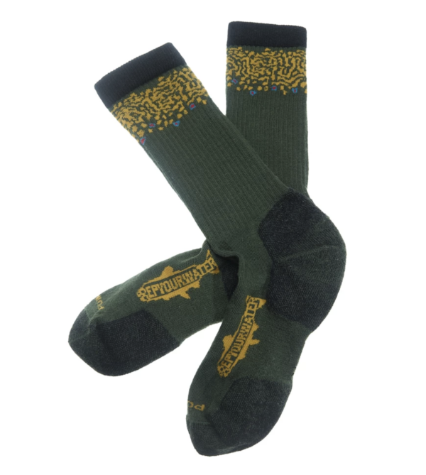 Rep Your Water Brook Trout Band Socks Pair